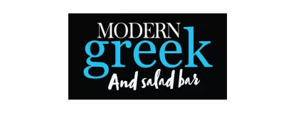 Modern Greek And Salad Bar Logo