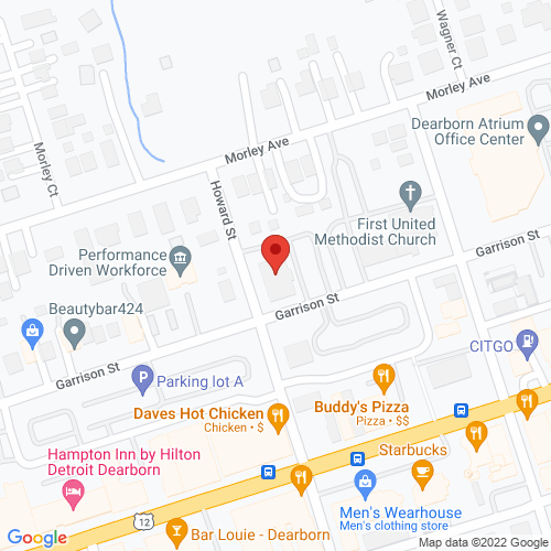 Map of our location